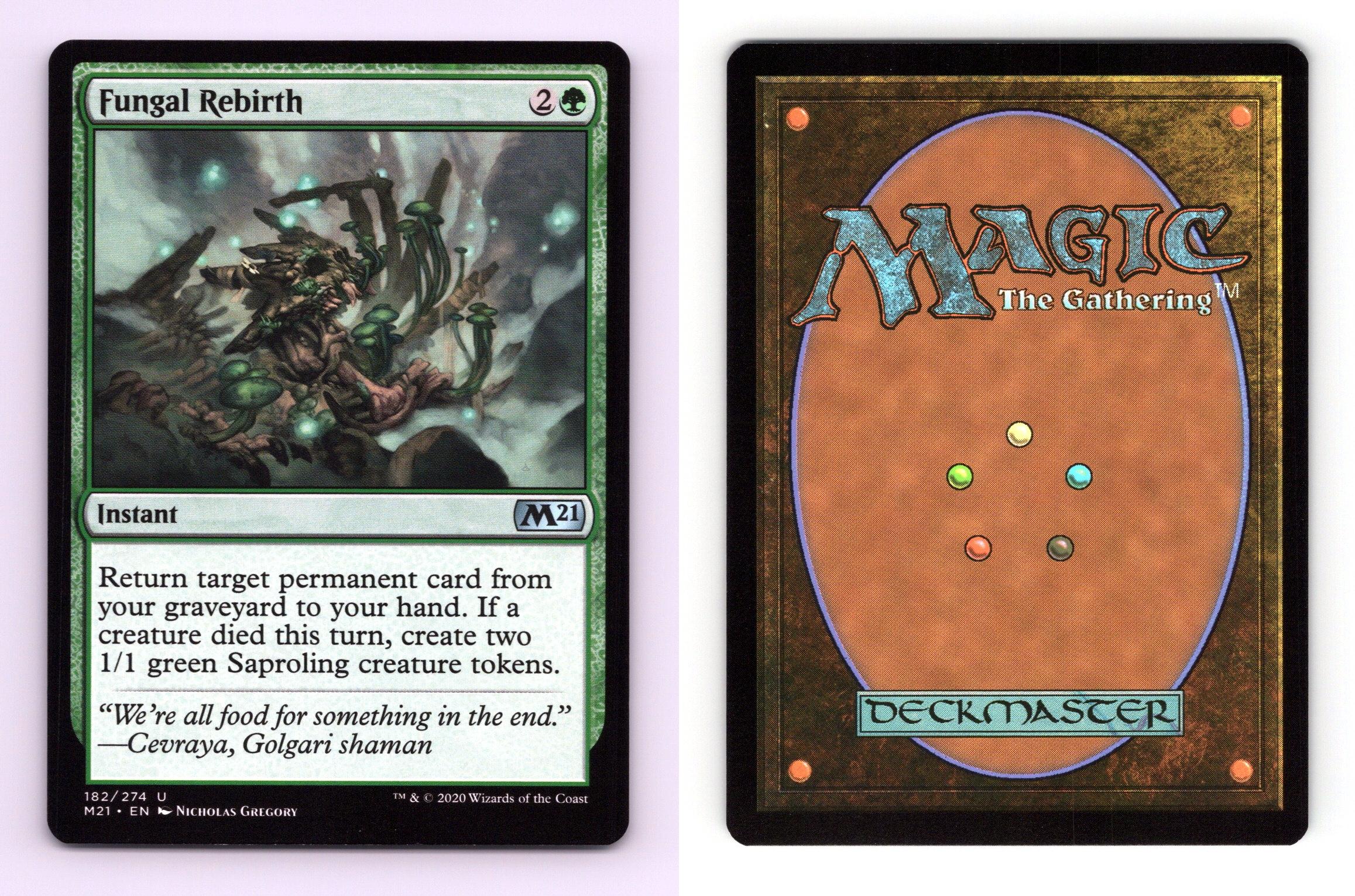 Fungal Rebirth #182/274 MTG Core 2021 Uncommon TCG Card