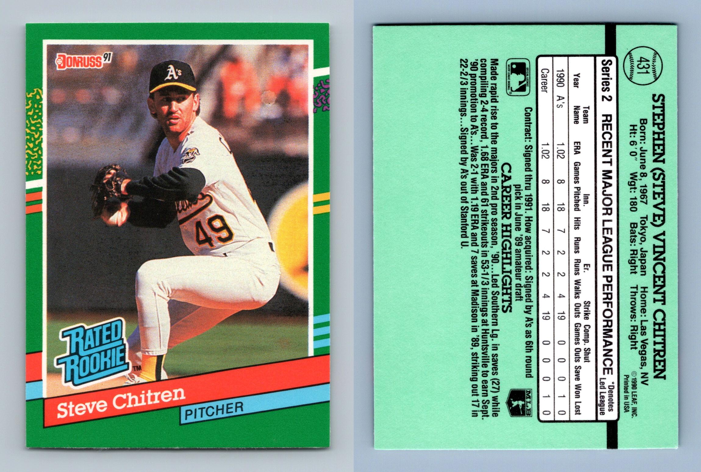 Frank Tanana - Tigers #508 Donruss 1991 Baseball Trading Card