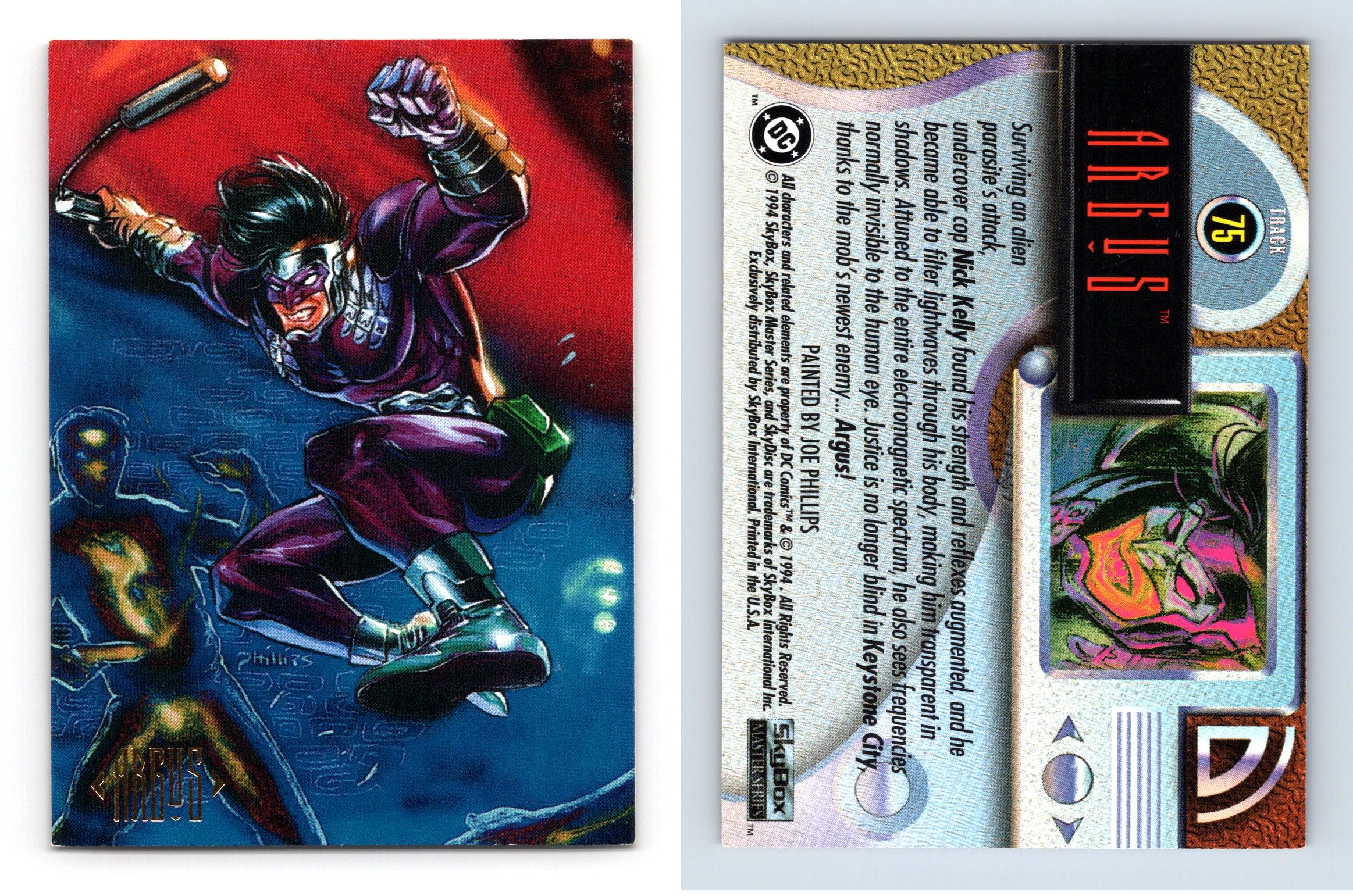 Argus #75 DC Comics Master Series 1994 Skybox Trading Card