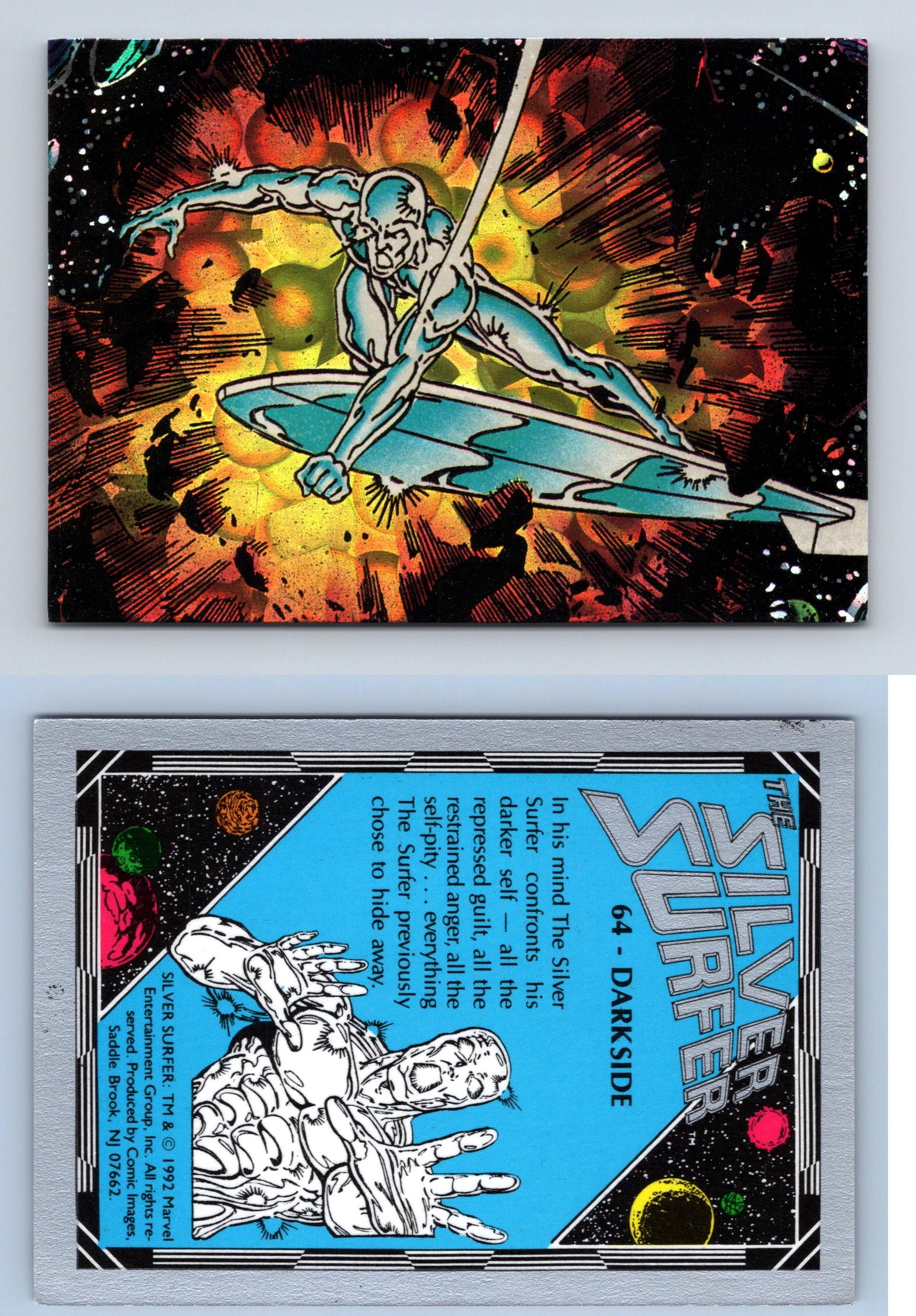 Darkside #64 The Silver Surfer 1992 Comic Images Trading Card