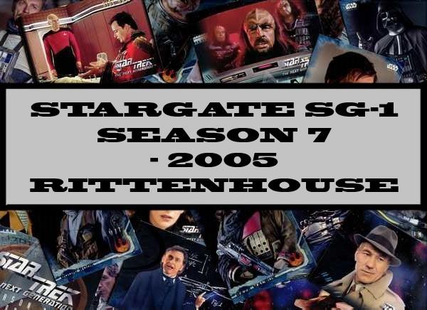 Stargate SG1 Season 7 - 2005 Rittenhouse