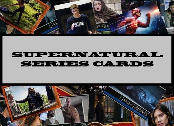 Supernatural Series Cards