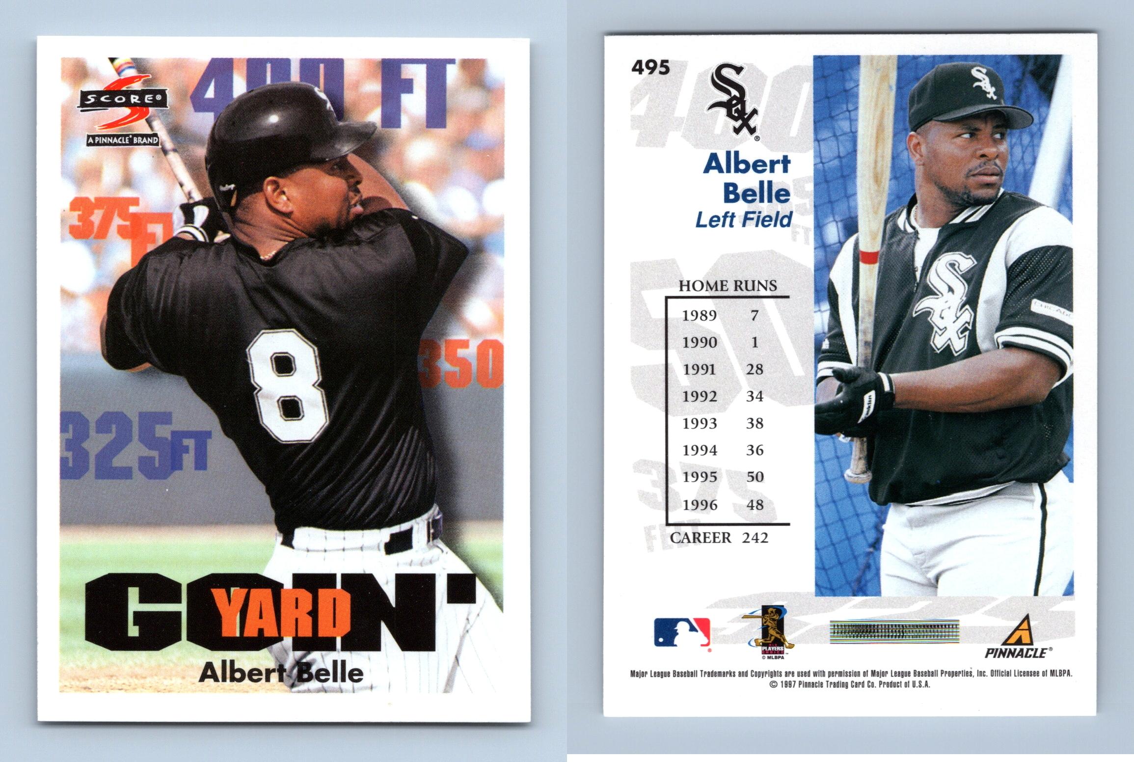 Albert Belle #495 Score 1997 Baseball Trading Card