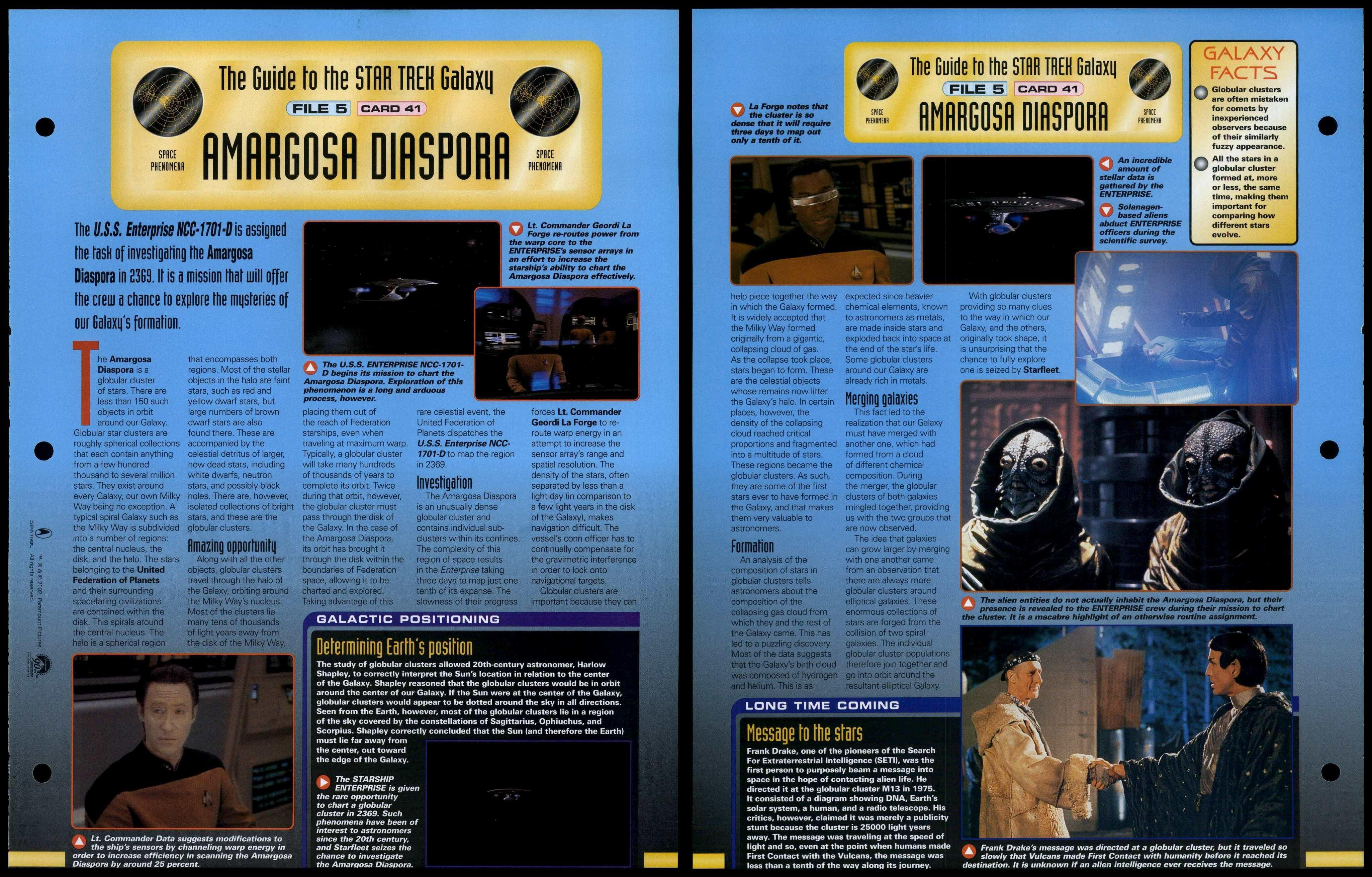 Amargosa Diaspora   Space Phenomena   Star Trek Fact File Page