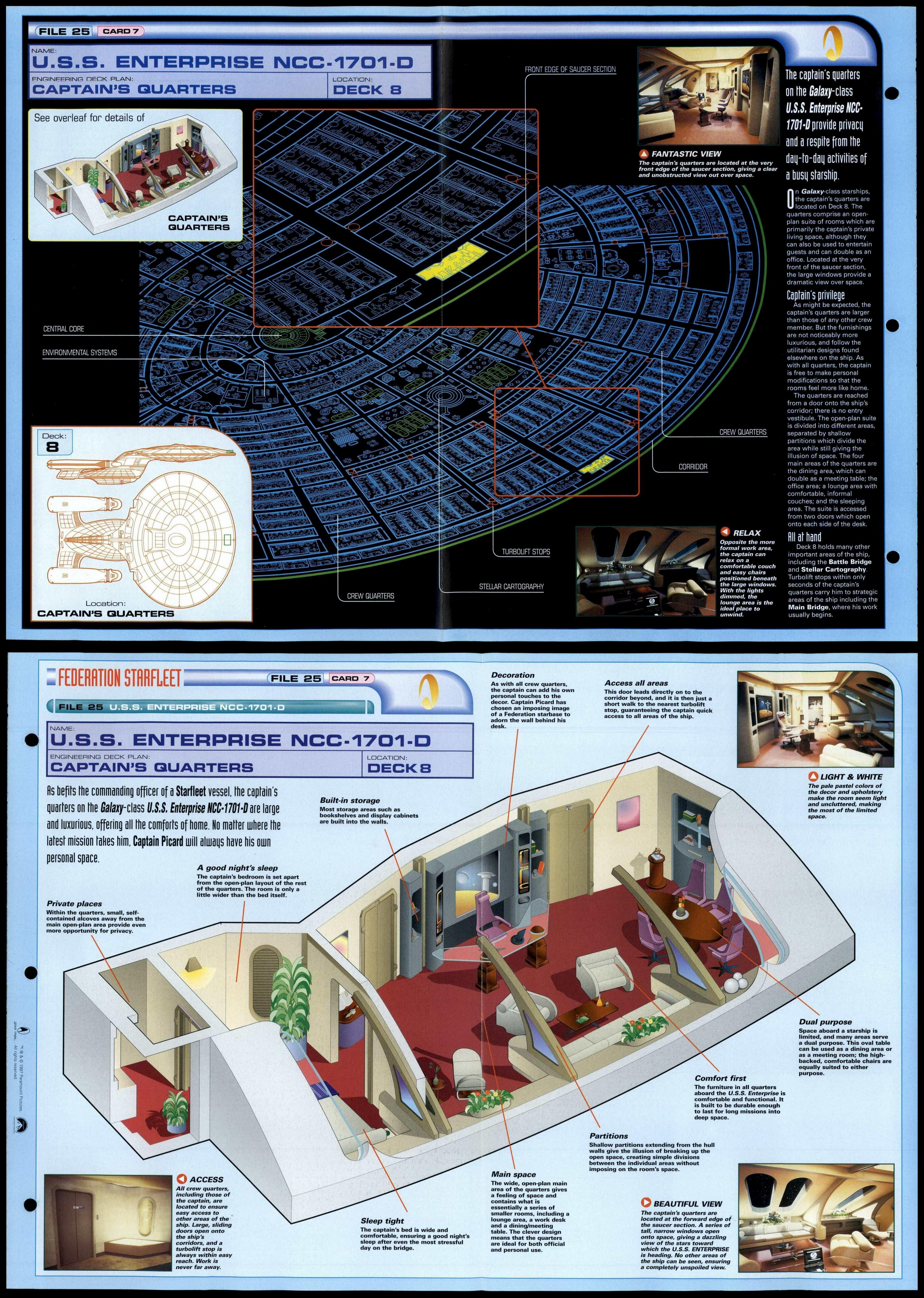 Crew quarters, Star Trek Expanded Universe