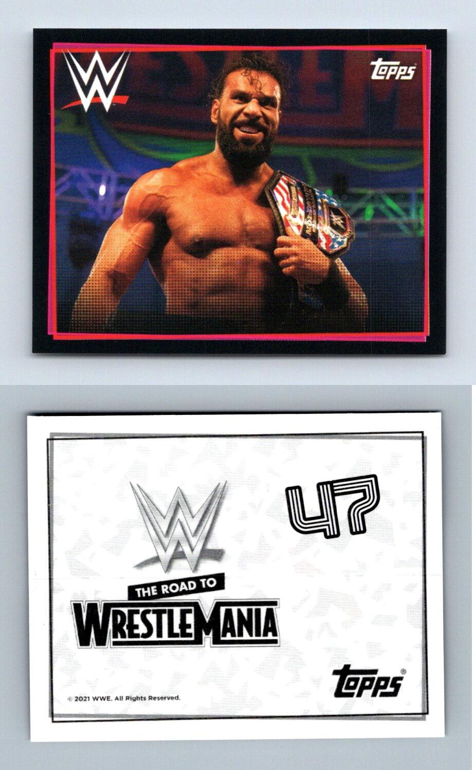 The Road To Wrestlemania #47 Topps 2021 Sticker