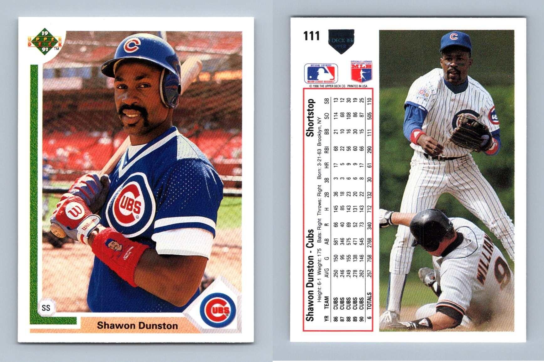 Shawon Dunston Baseball Cards