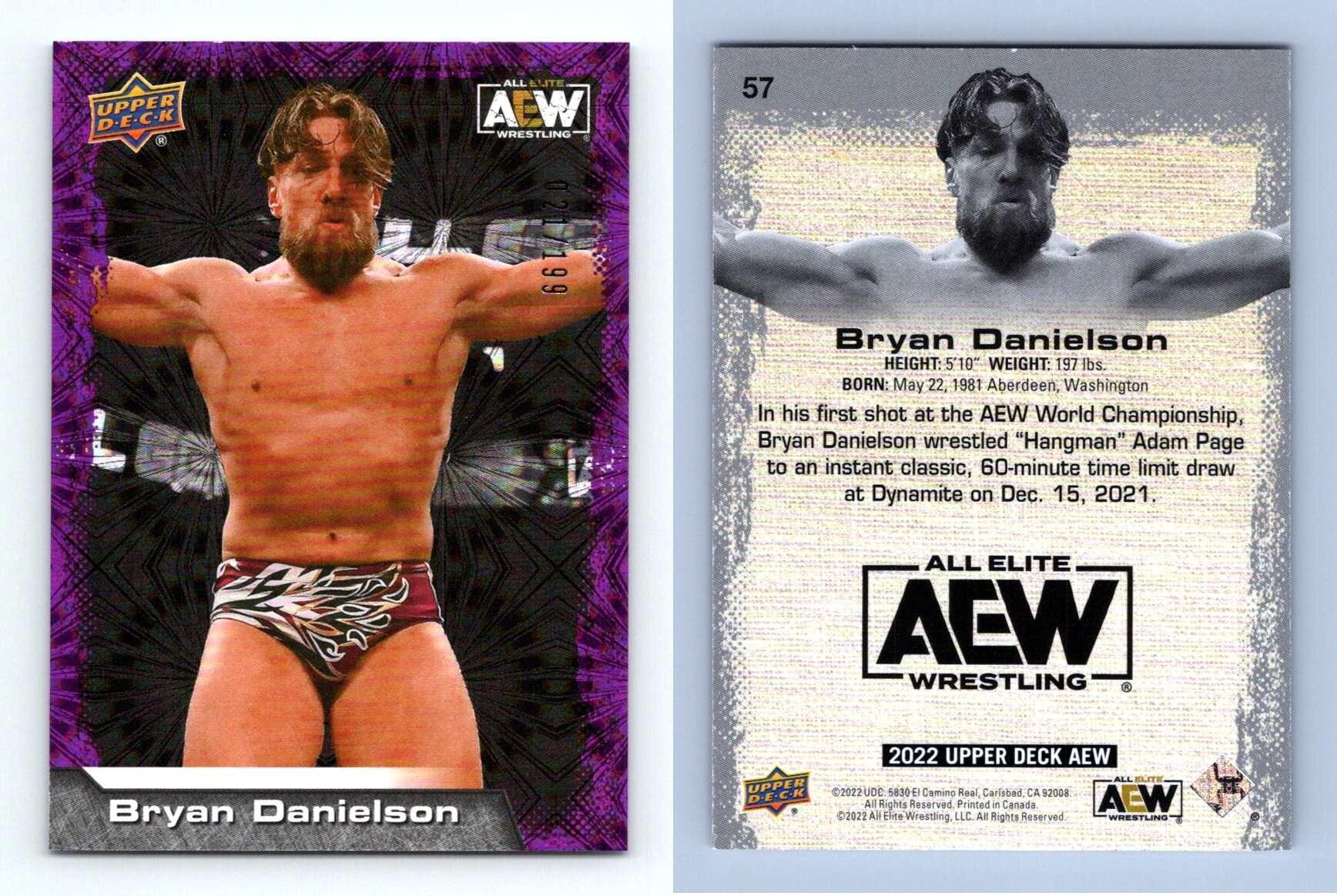 2022 Upper Deck #71 SHAWN SPEARS AEW Wrestling card