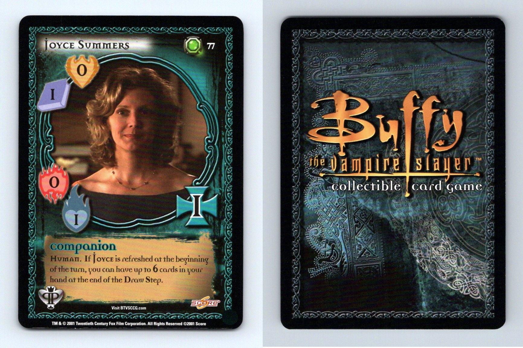 Buffy The Vampire Slayer CCG – Pergamum Prophecy Rare Card (Individual)