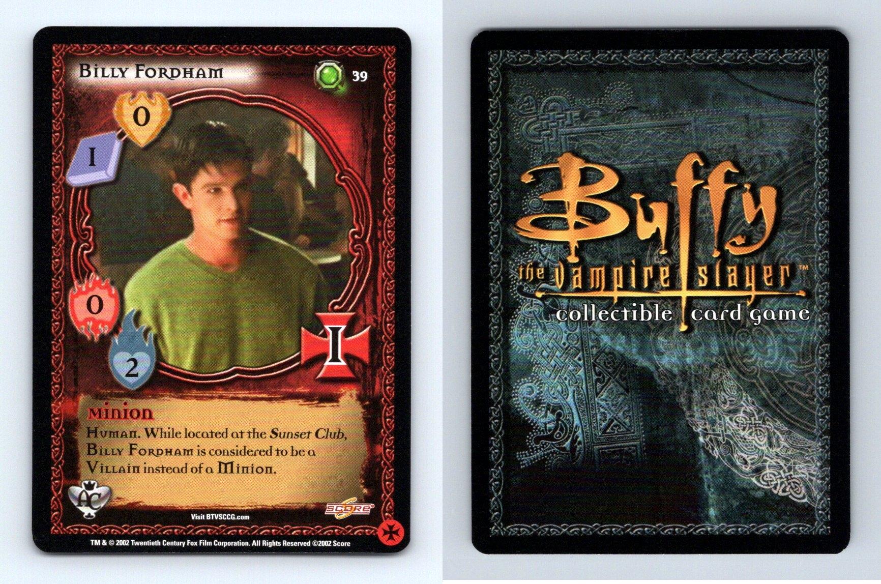 Buffy The Vampire Slayer Angels Curse 2002 Ccg