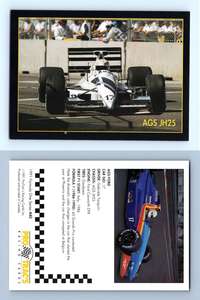 Alain Prost #117 Formula 1 Pro Trac's 1991 Premier Racing Card 
