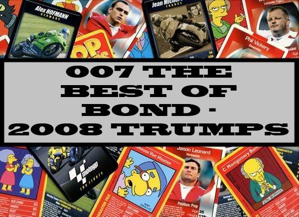 007 The Best Of Bond - 2008 Winning Moves