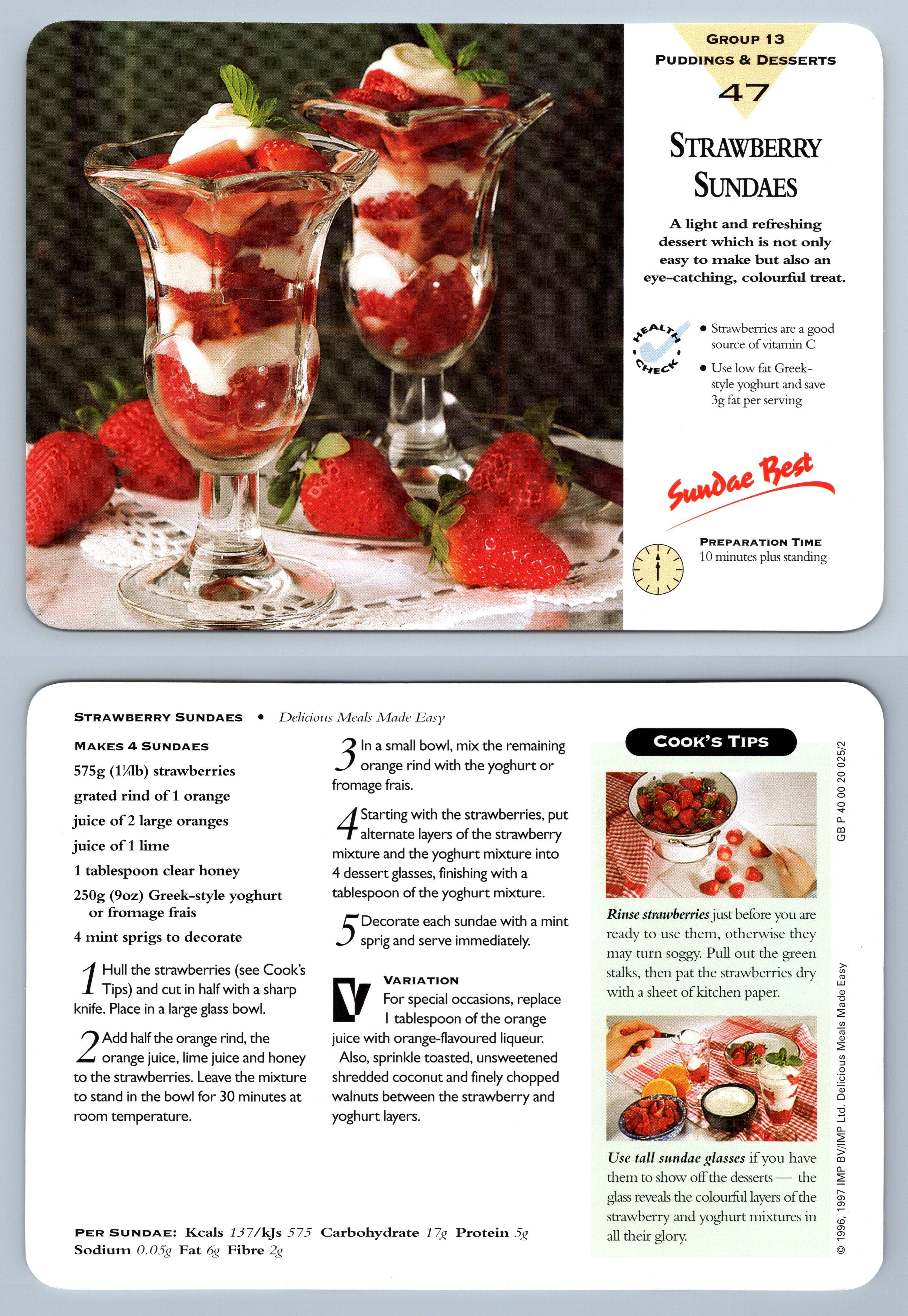 Homemade Strawberry Sundae: Easy & Delicious Recipe - iog98zg