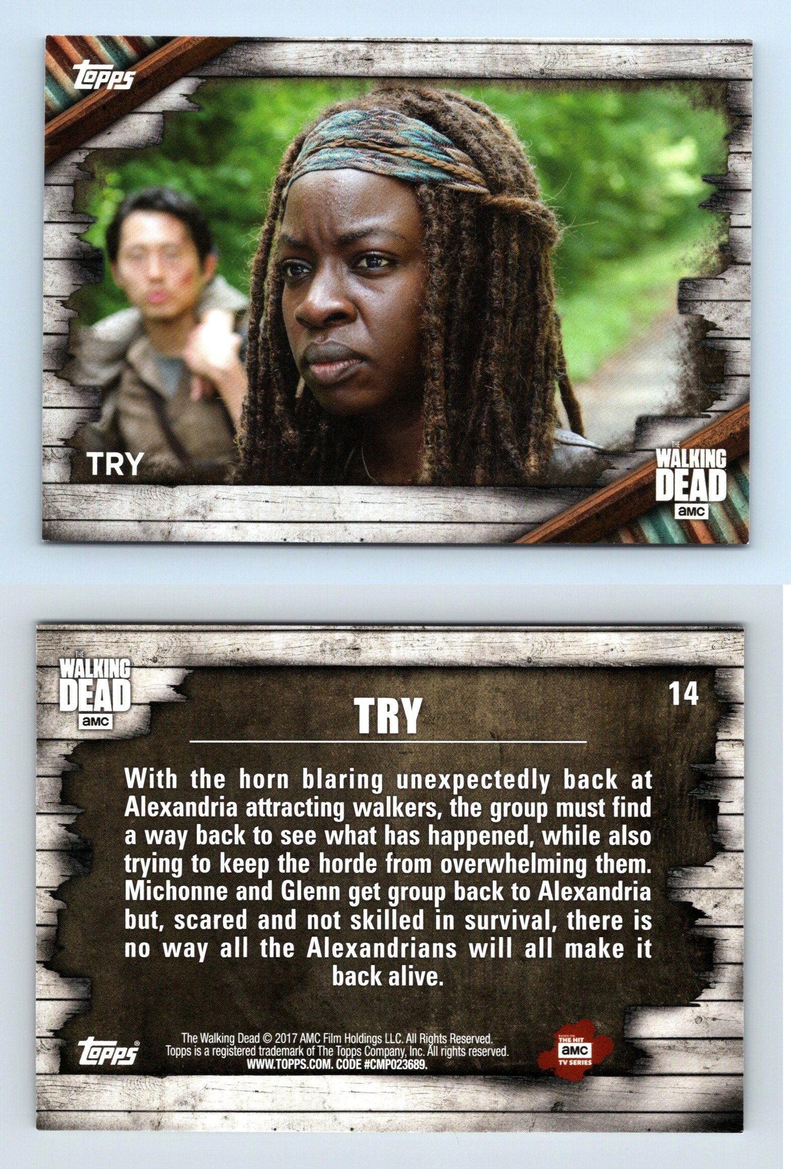 Topps AMC The Walking Dead trading good cards