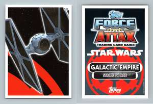 Force Awakens Set 1 #137 Galactic Empire Star Wars Force Attax