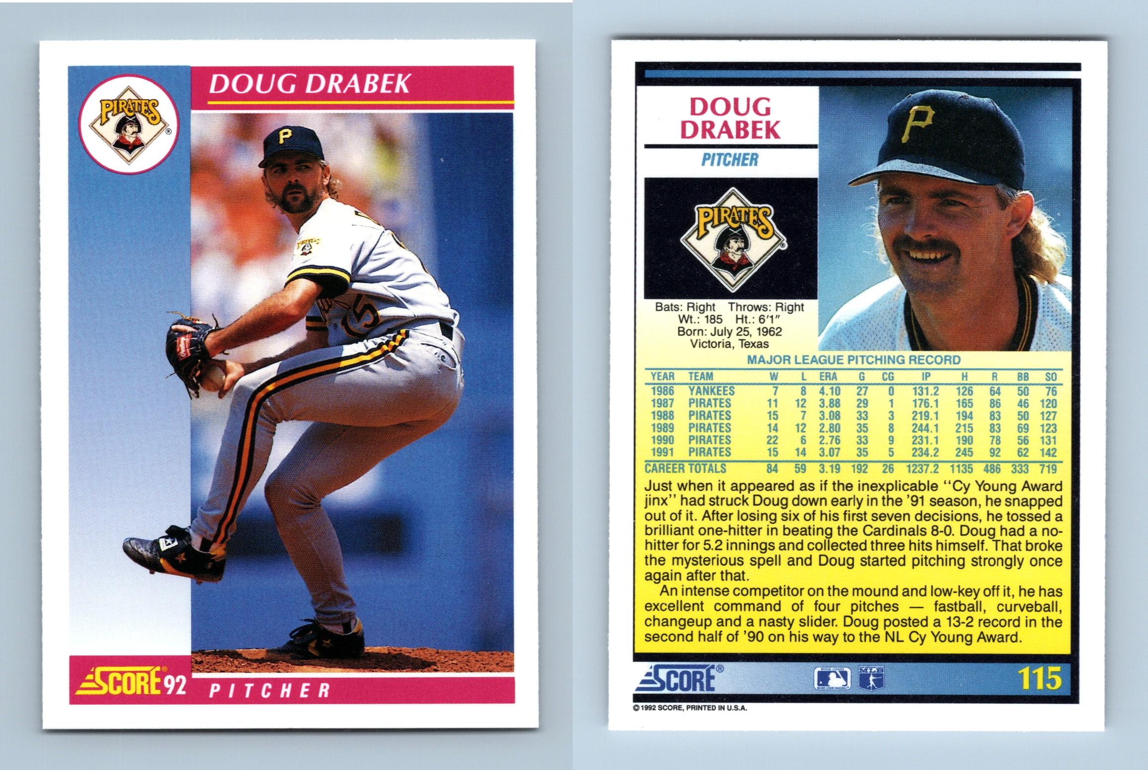Always a good time here:' Doug Drabek reflects on Pirates career, '92 team