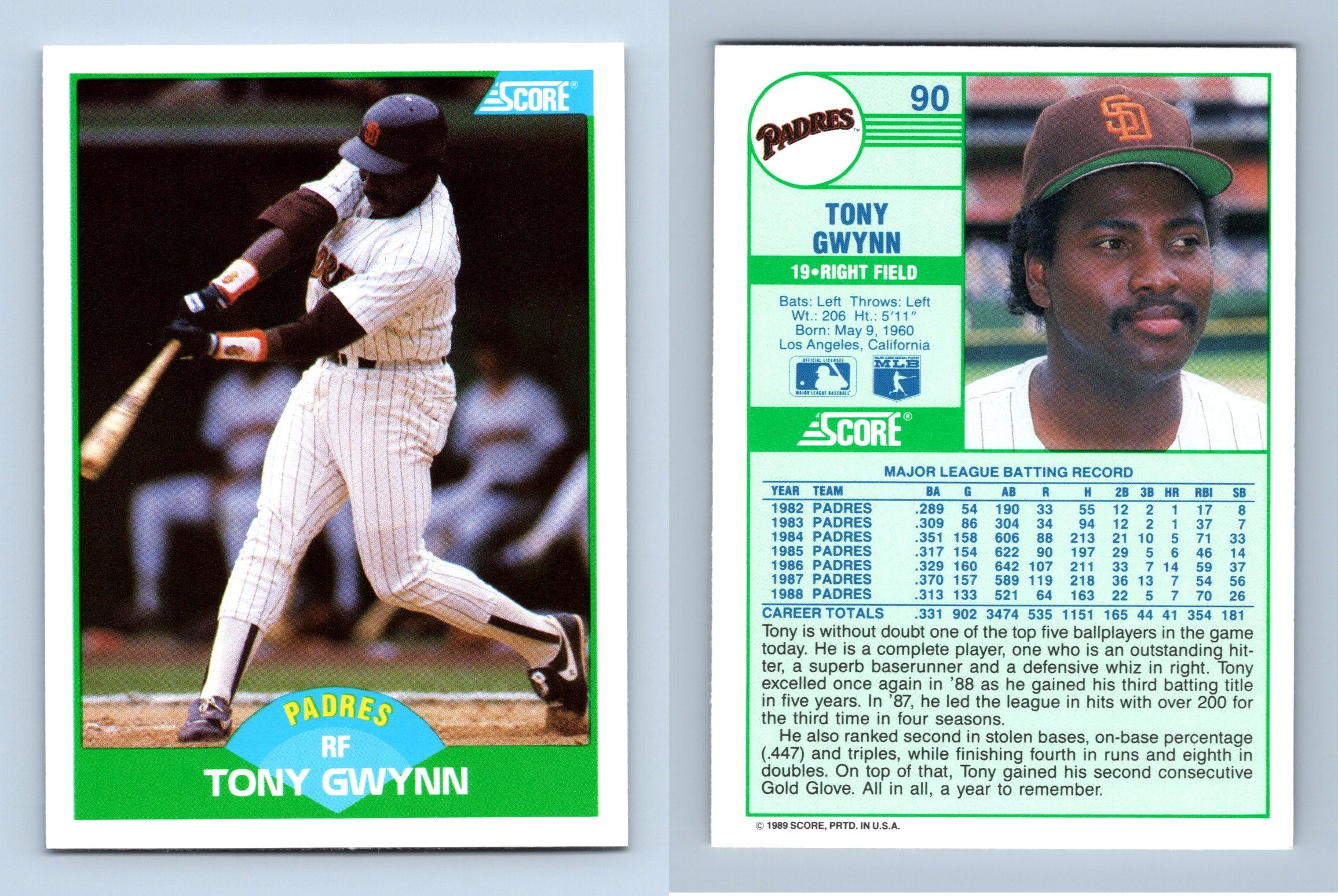 Mark Grant - Padres #349 Score 1989 Baseball Trading Card