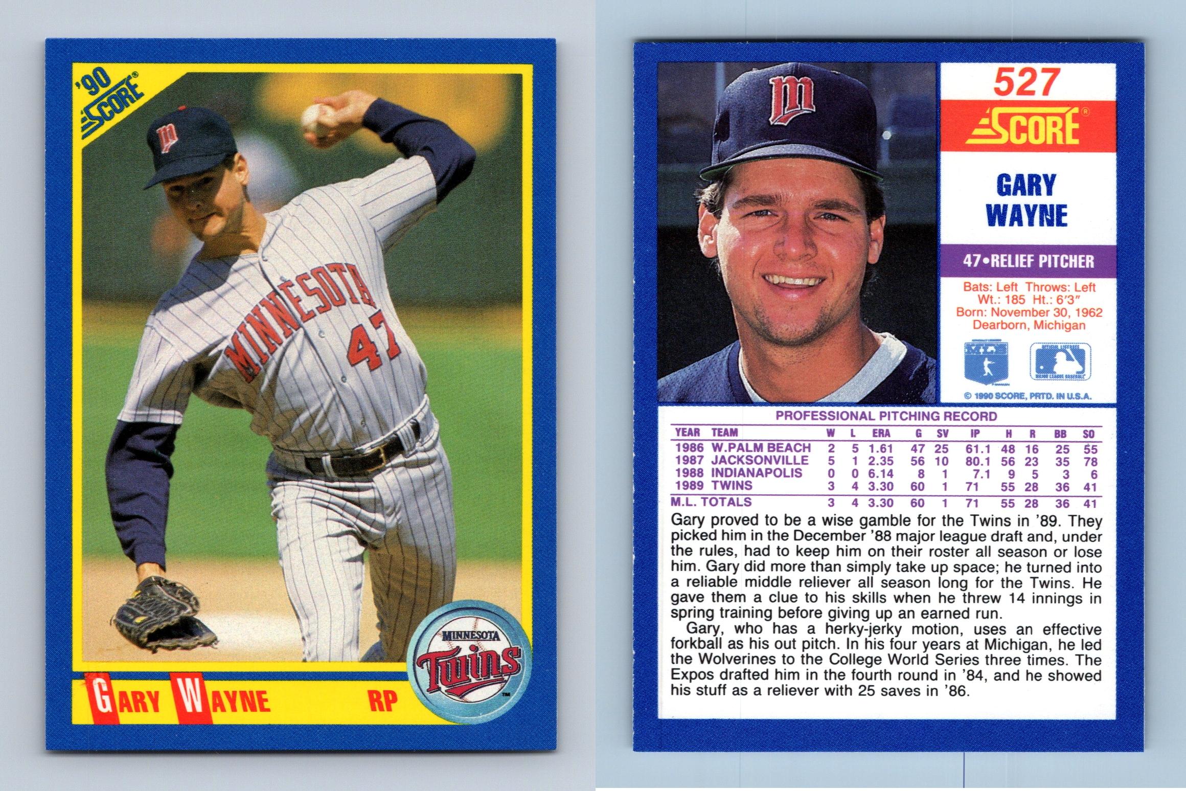 Mitch Williams, LRP, Cubs, 1990 Score Dream Team #695