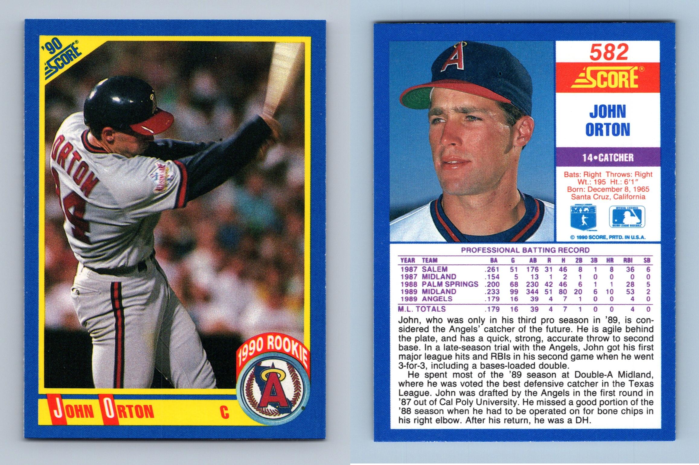 Jay Buhner - Mariners #521 Score 1990 Baseball Trading Card