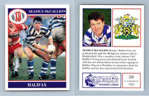 David Hobbs #15 Merlin Rugby Football League 1991 Trade Card C247 
