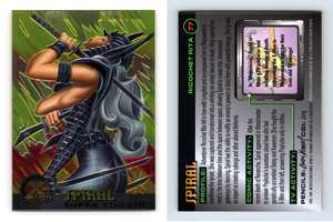 Broken Claws  #88 X-Men Chromium 1995 Fleer Ultra Trading Card 
