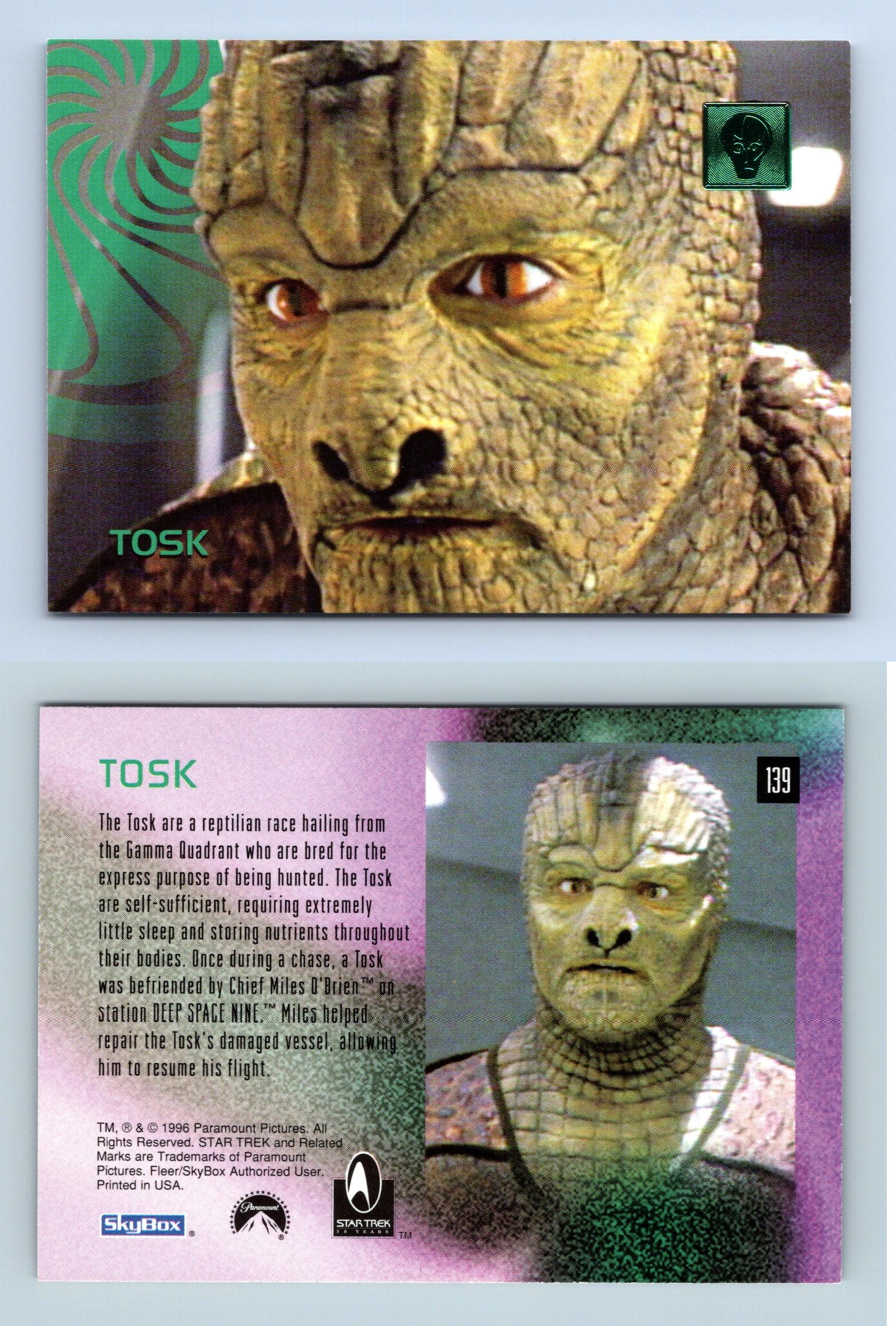 Tosk #139 Skybox 30 Years Of Star Trek Phase 2 Trading Card