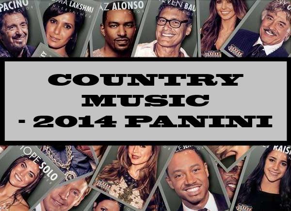 Country Music - 2014 Panini