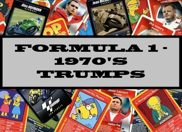 Formula 1 - 1970's Ace