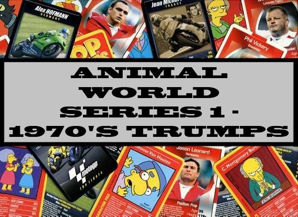Animal World Series 1 - 1970's Dubreq