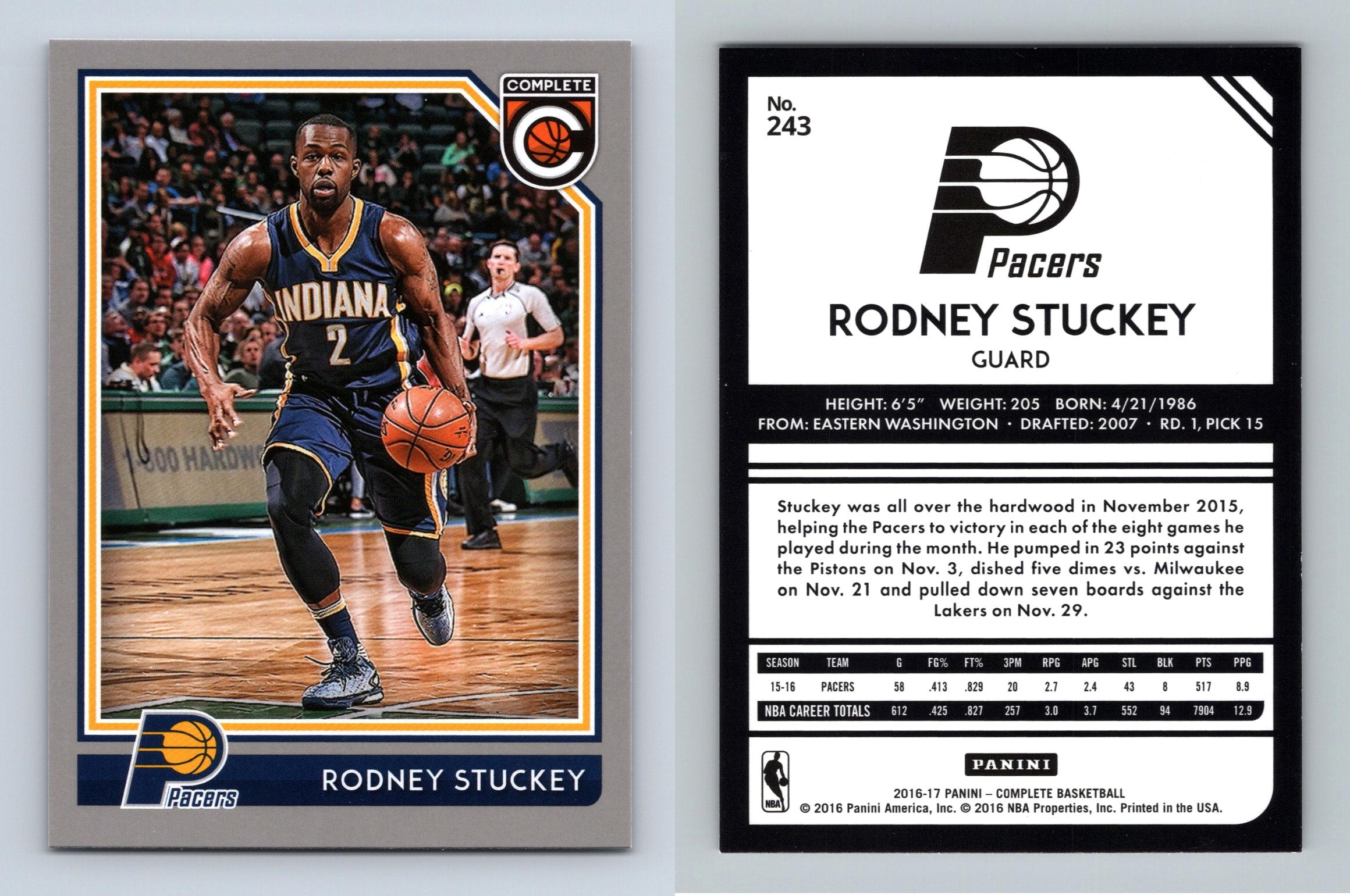 rodney stuckey pacers number