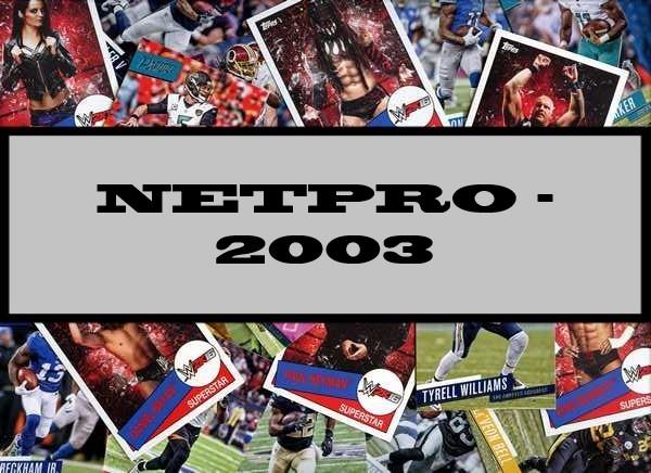NetPro - 2003 Tennis