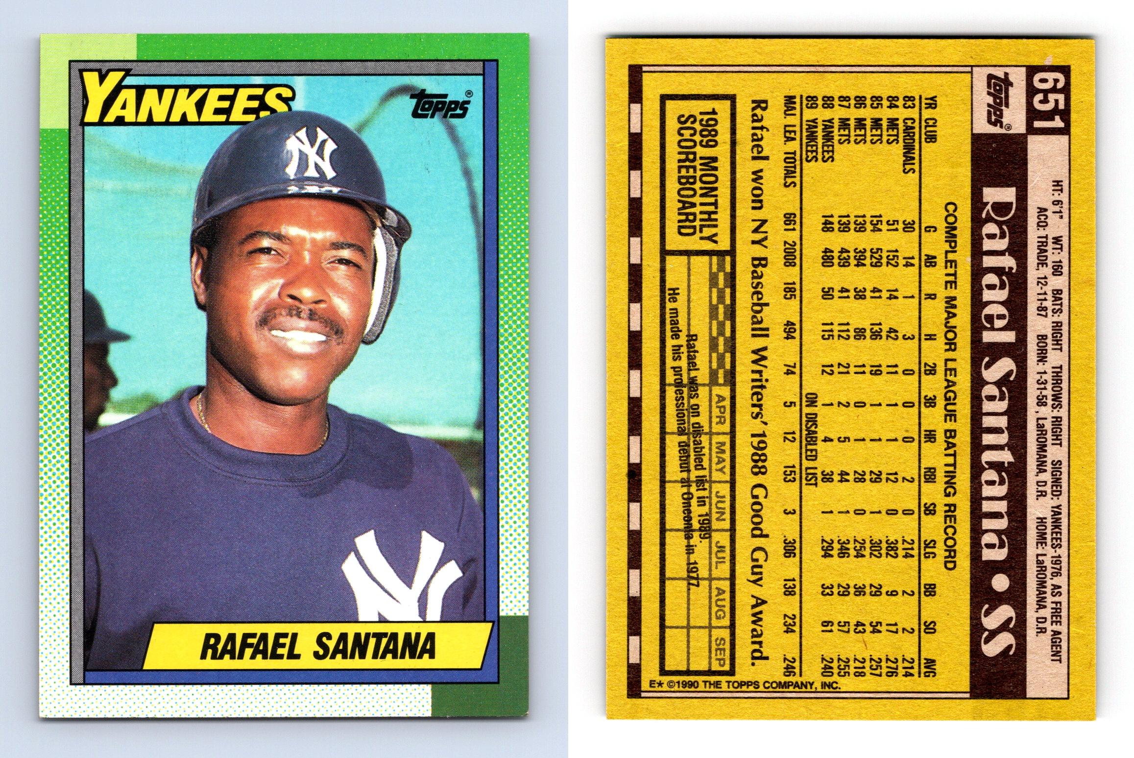  Baseball MLB 1990 Topps #43 Dante Bichette Angels