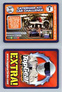 Noble M600 #404 Top Gear Turbo Challenge Rare Trade Card C362 