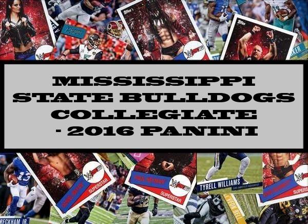 Mississippi State Bulldogs Collegiate - 2016 Panini