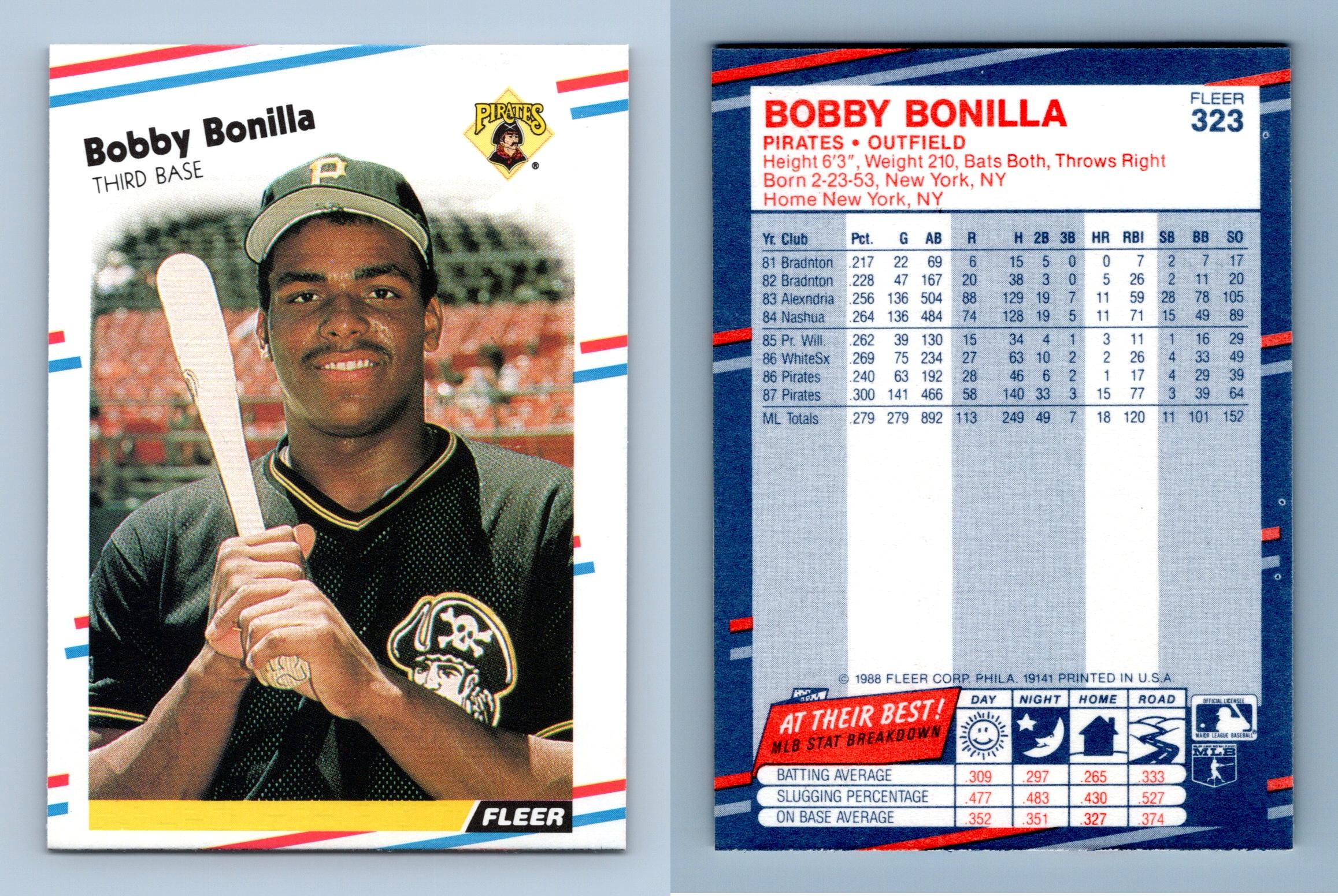 1989 Topps Baseball #388 Bobby Bonilla All Star at 's Sports  Collectibles Store