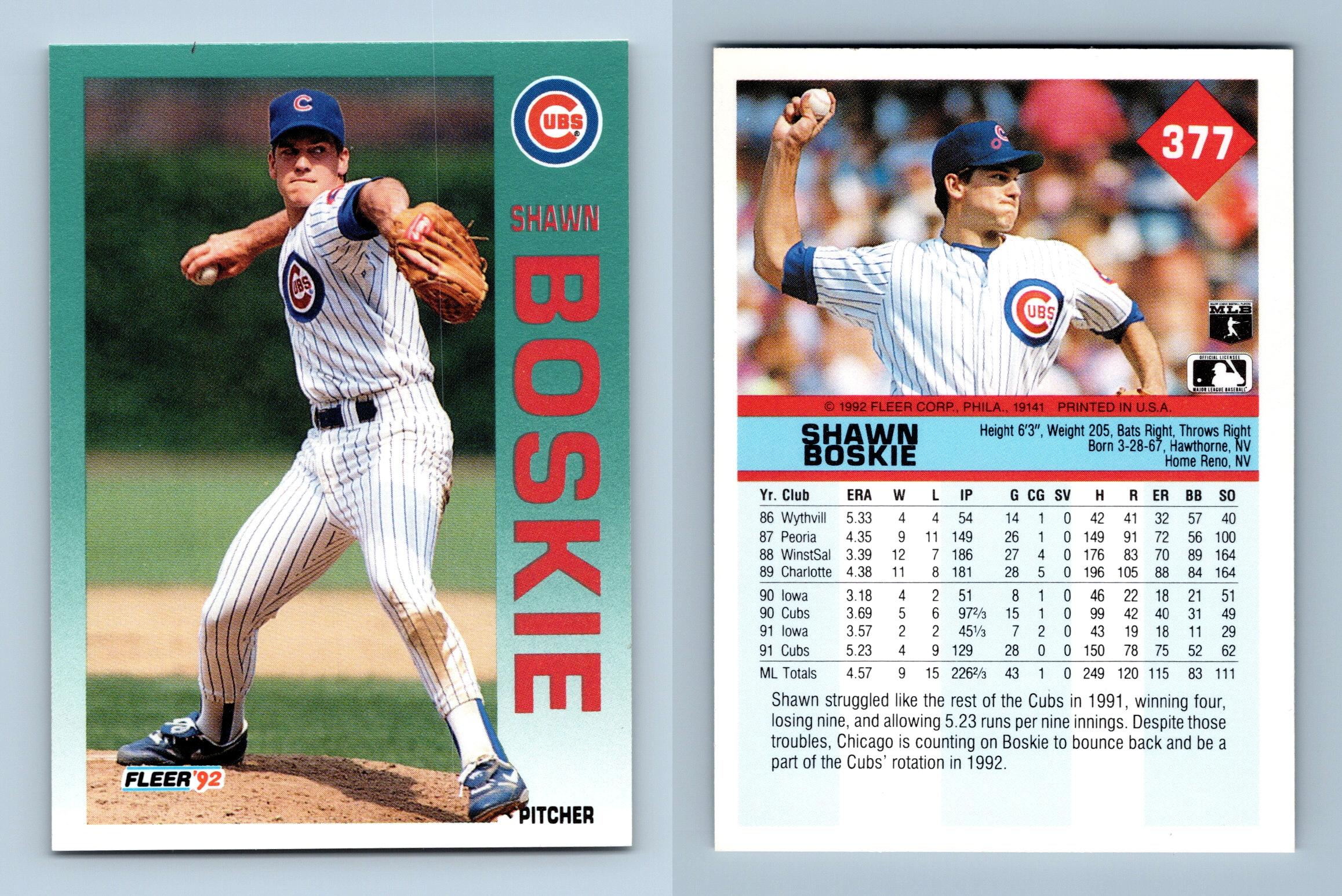 Mike Maddux - Padres #613 Fleer 1992 Baseball Trading Card