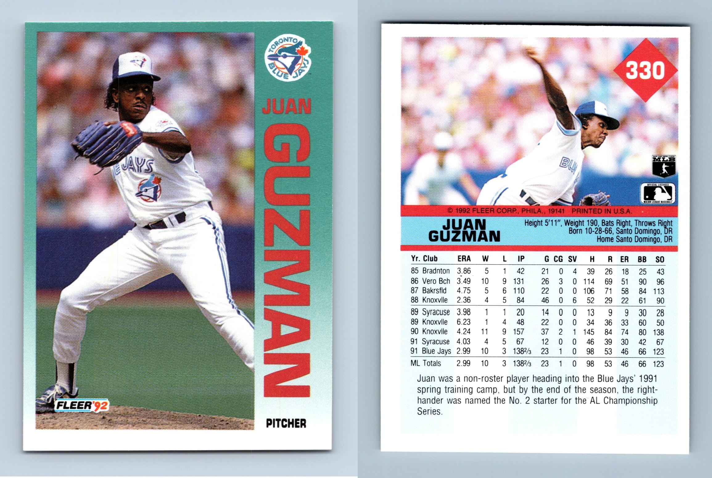 Juan Guzman - Trading/Sports Card Signed