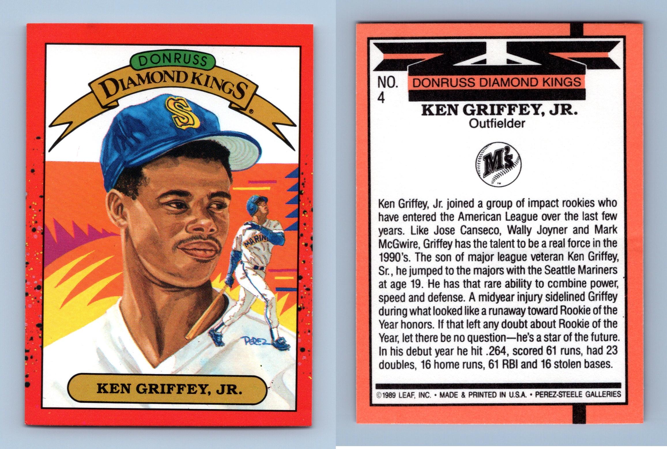 Donruss 90 Ken Griffey Jr Card | SidelineSwap