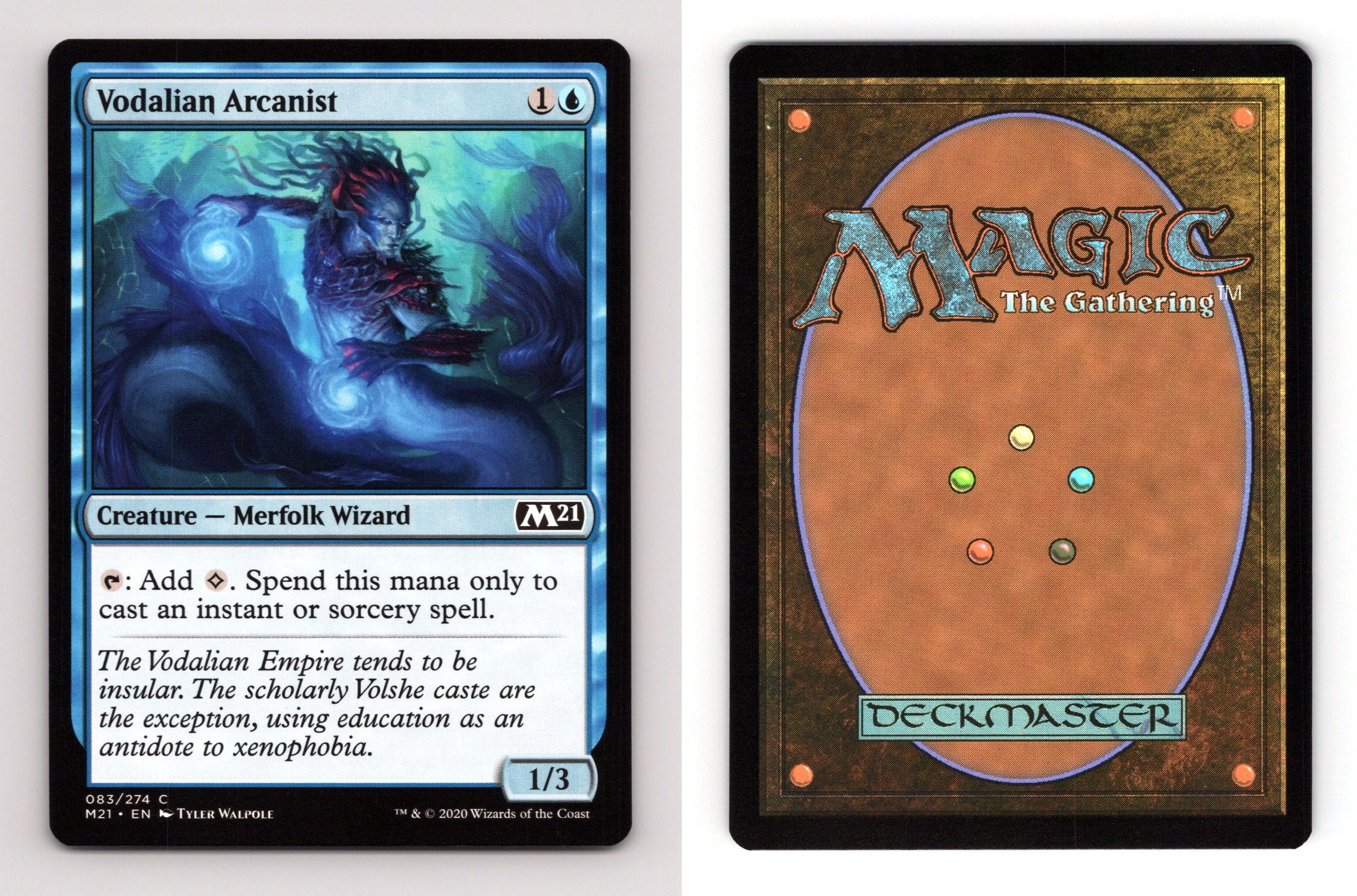 Vodalian Arcanist #83/274 MTG Core 2021 Common TCG Card