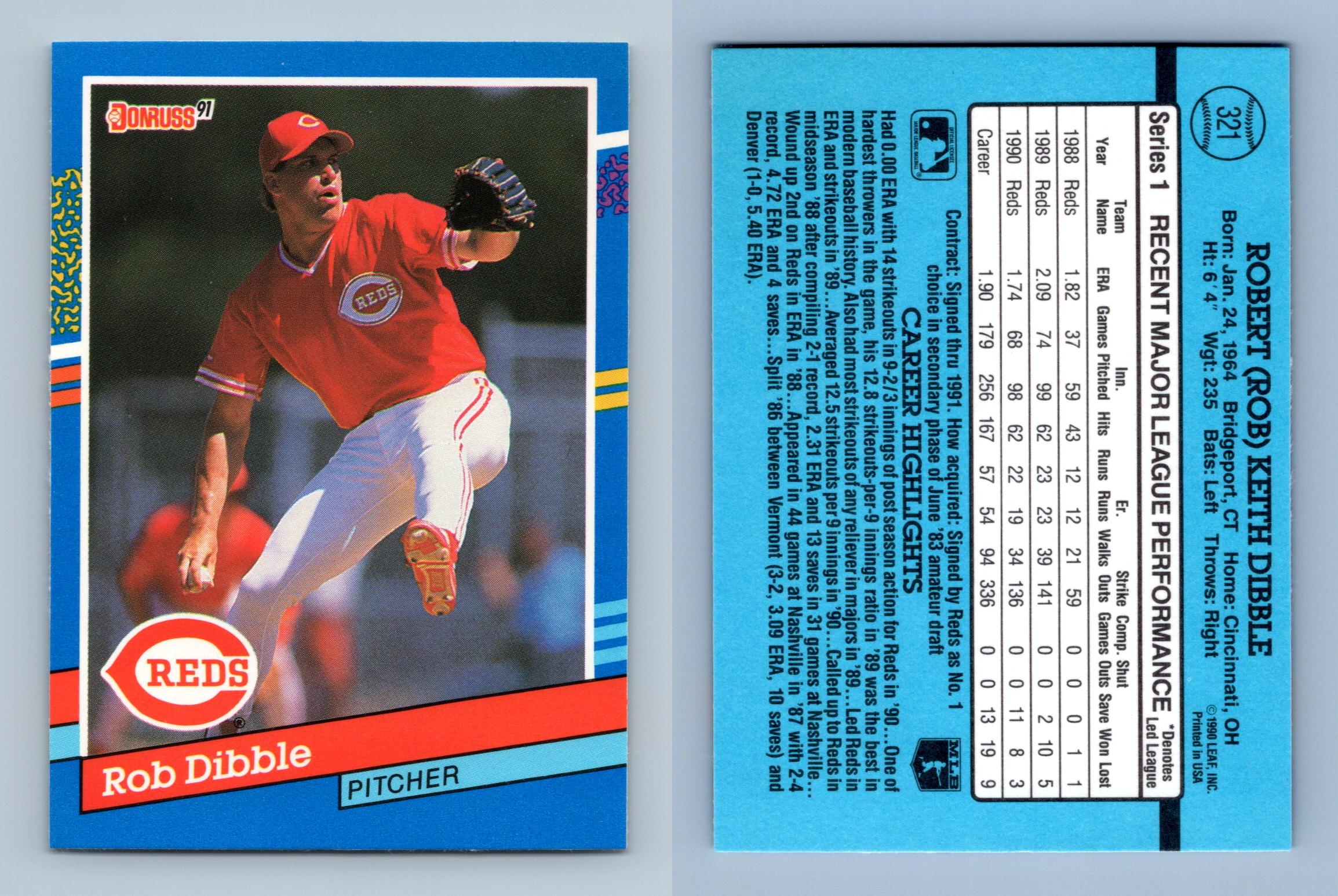 1989 Donruss Rob Dibble