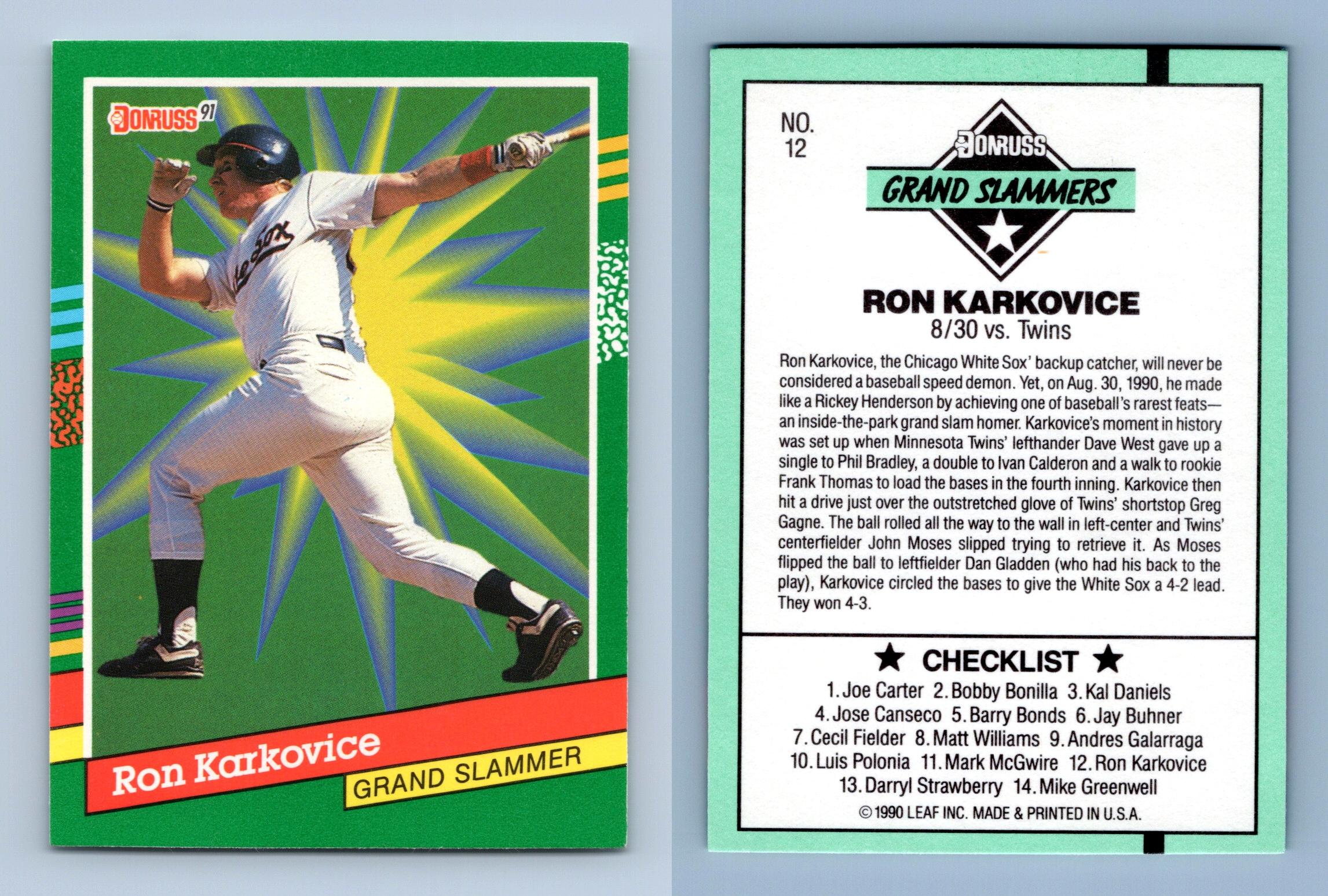 Ron Karkovice - White Sox #233 Score 1997 Baseball Trading Card