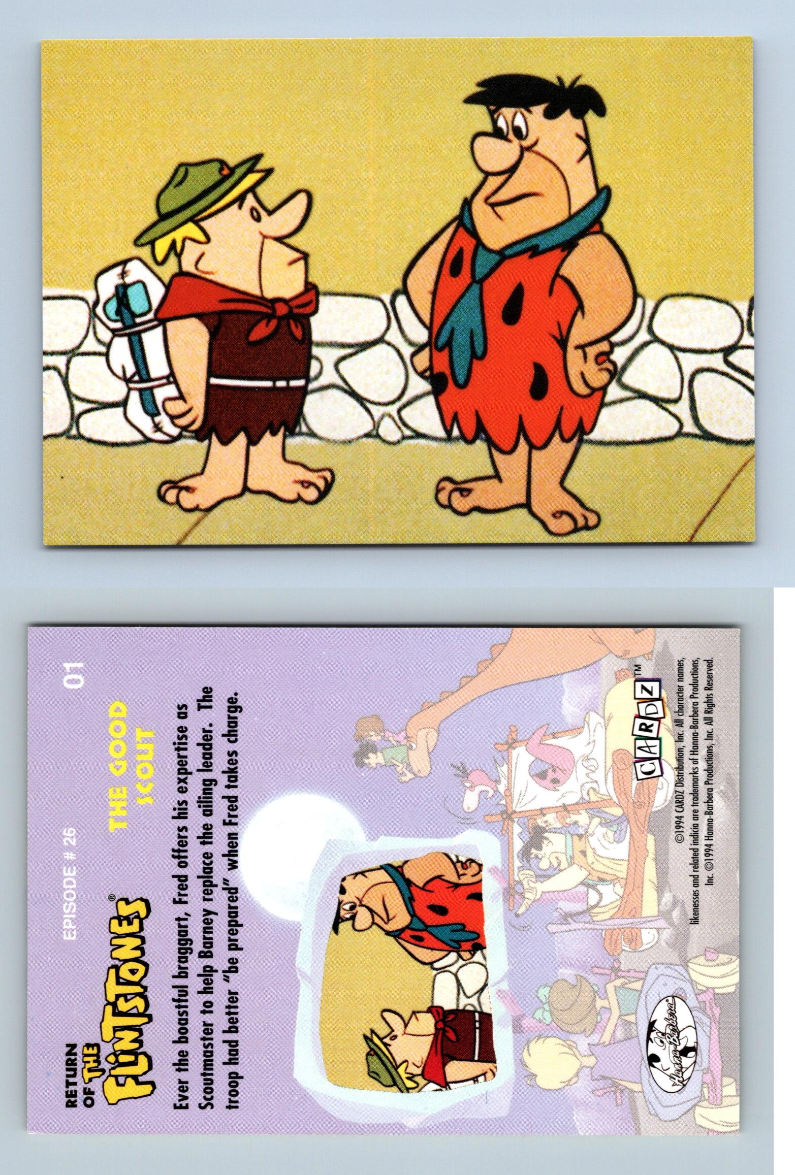 The Good Scout 1 Return Of The Flintstones 1994 Cardz Trading Card 4004