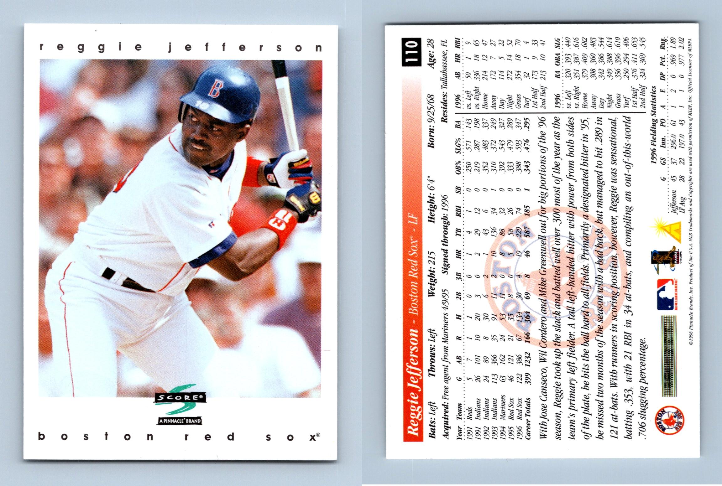 Aaron Sele - Red Sox #395 Score 1997 Baseball Trading Card