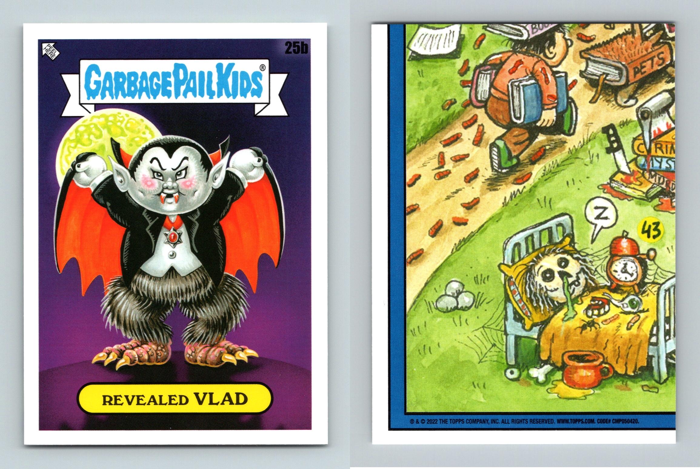 Audio Brooklyn #27a Garbage Pail Kids Bookworms 2022 Topps Card / Sticker