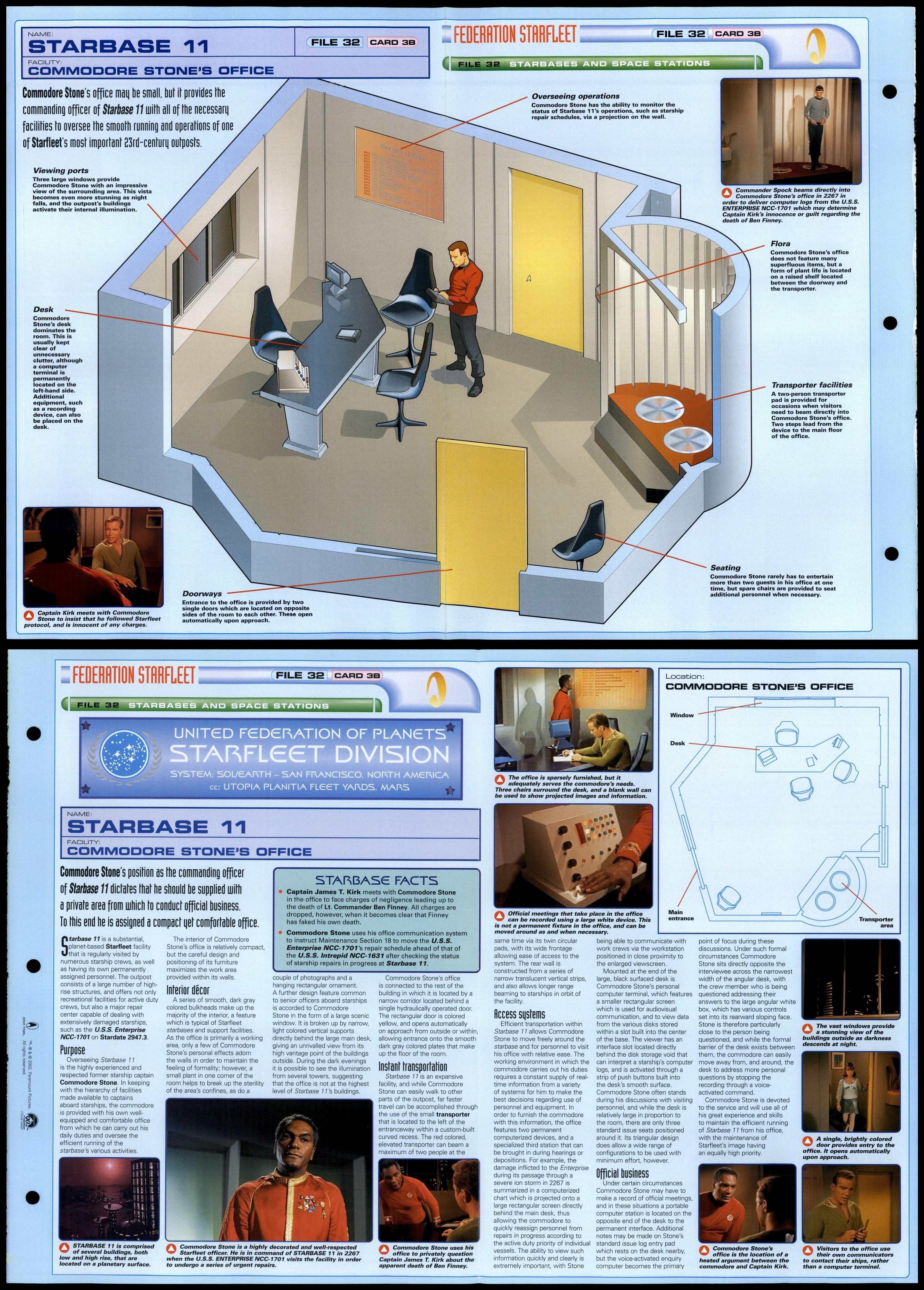 Starbase 11 Commodore Stone's Office - Starbases & Space Stations ...