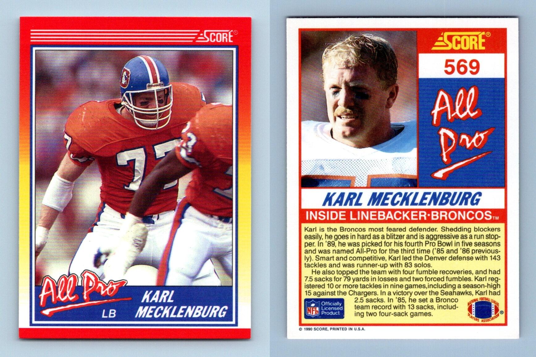 Deion Sanders - Falcons #95 Score 1990 NFL Football Trading Card