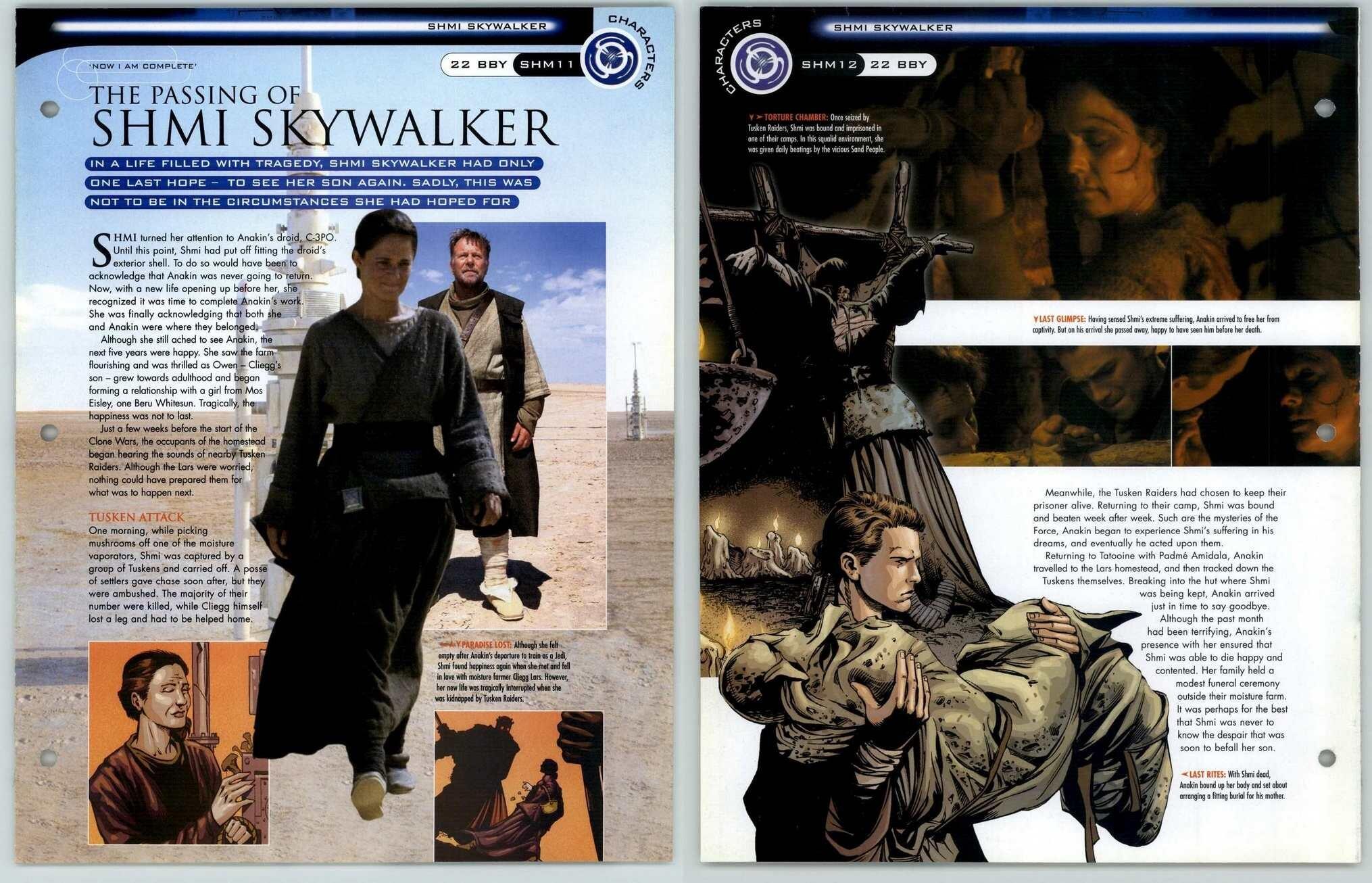 The Passing Of Shmi Skywalker #SHM11-12 - Characters - Star Wars Fact
