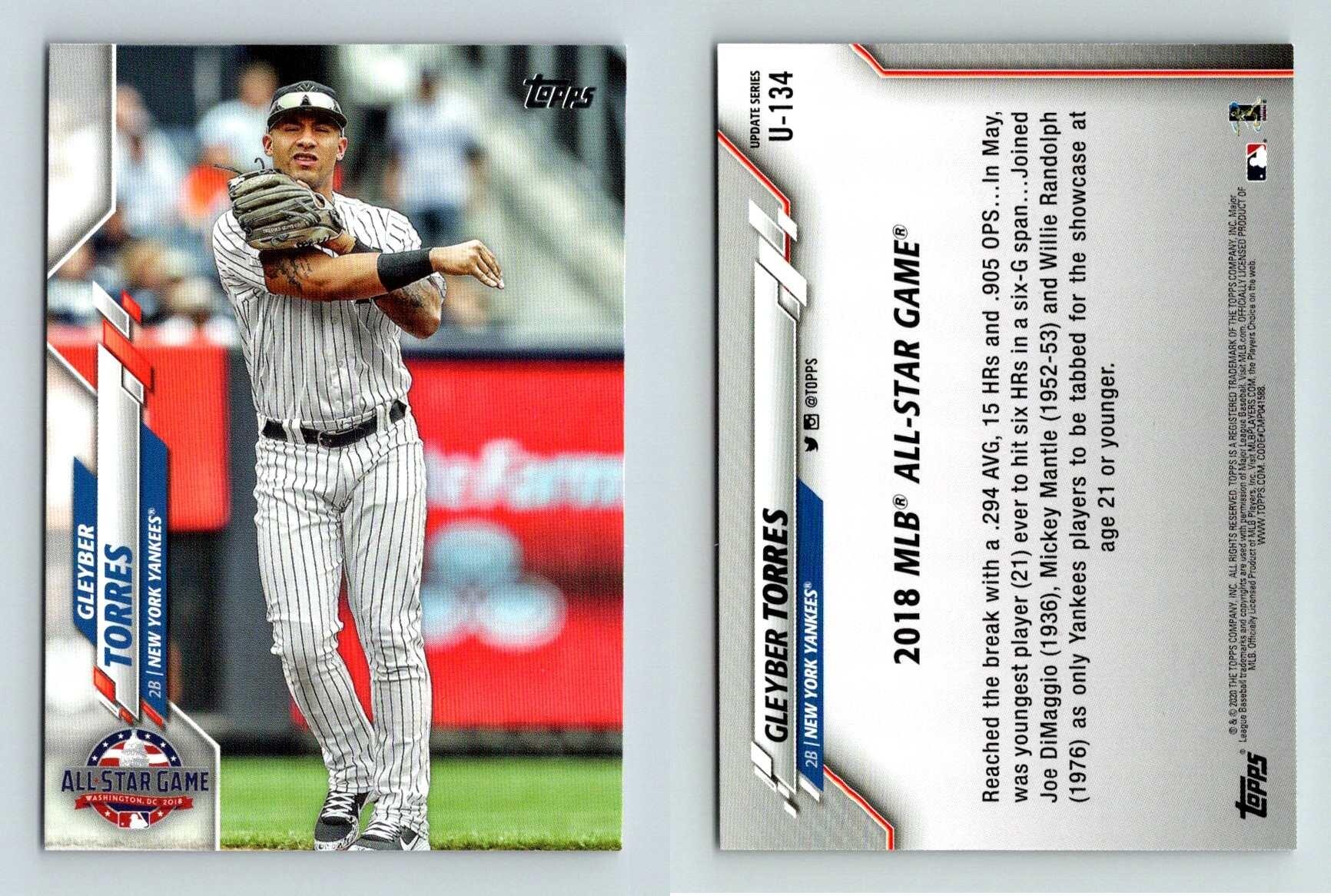 2018 Topps Chrome Update Gleyber Torres