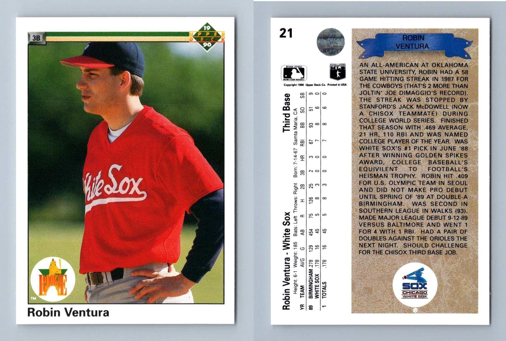 robin ventura rookie card Upper Deck