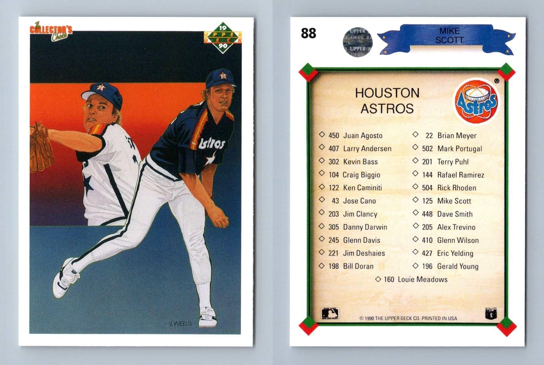 198 Bill Doran - Houston Astros - 1990 Upper Deck Baseball